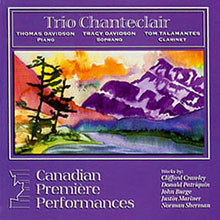 Trio Chanteclair CD with Norman Sherman